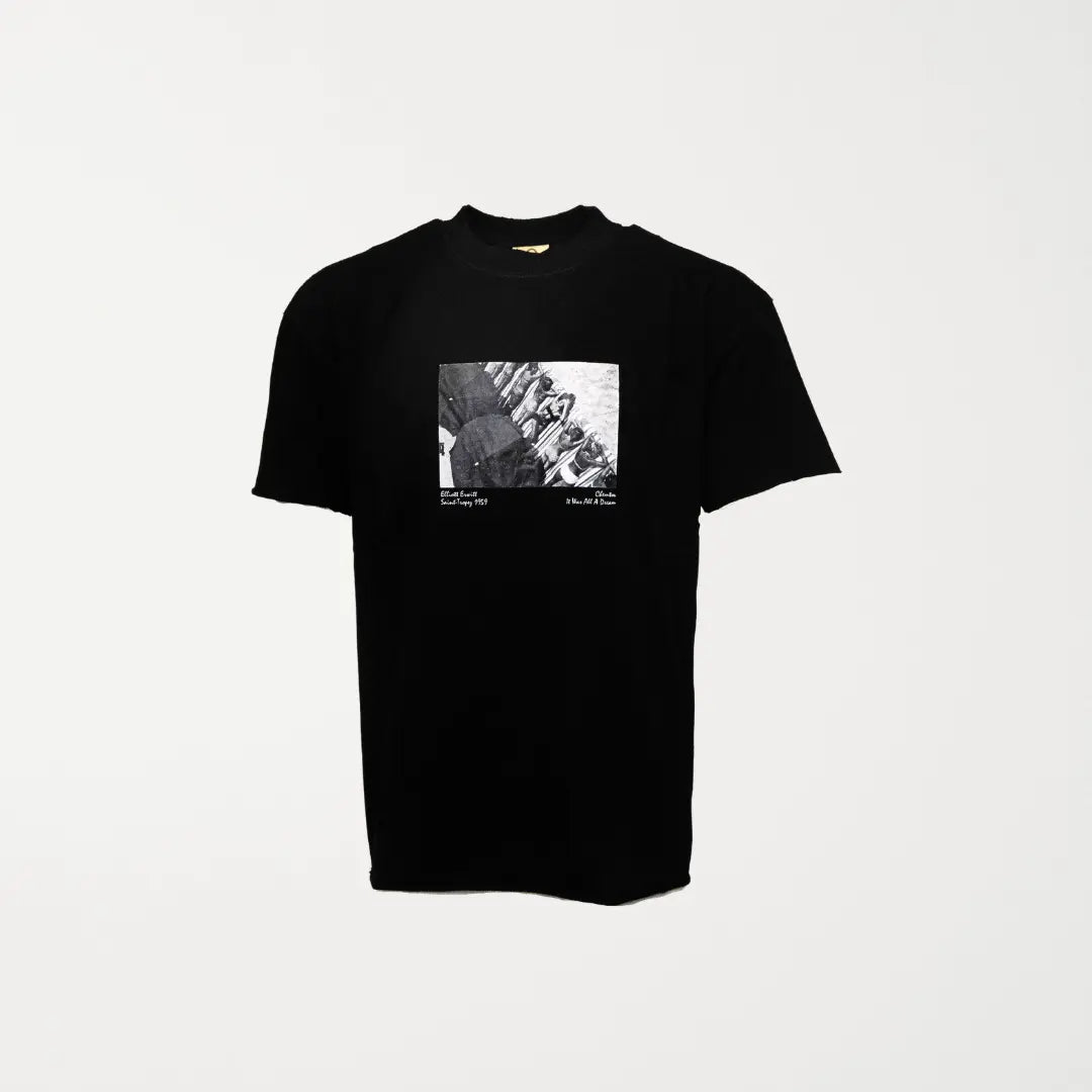 T-SHIRT "VINTAGE PHOTO" NOIR 2023 Chemtov Chemtov-shop It was all a dream