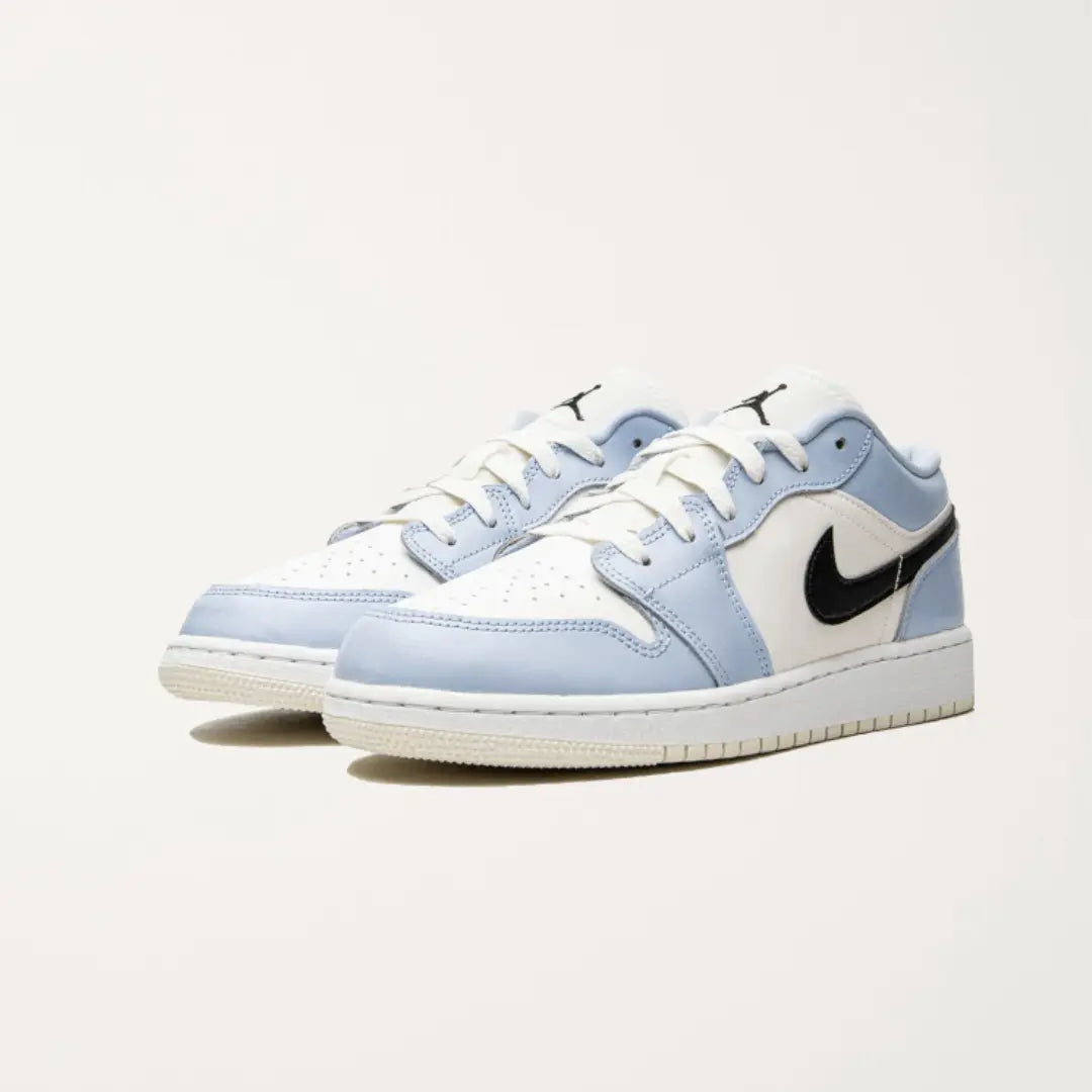 AIR JORDAN 1 LOW ICE BLUE BLACK (GS) Chemtov Chemtov-shop achetez les meilleures sneakers & streetwear