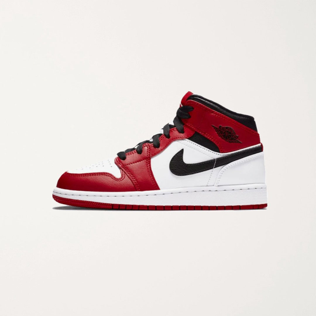 AIR JORDAN 1 MID CHICAGO WHITE Chemtov-shop