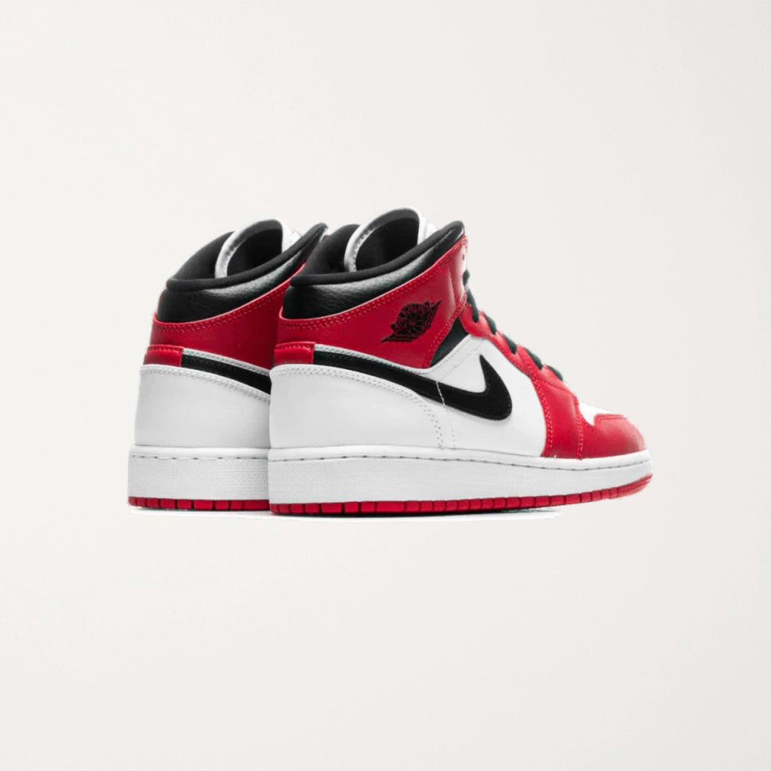 AIR JORDAN 1 MID CHICAGO WHITE Chemtov-shop