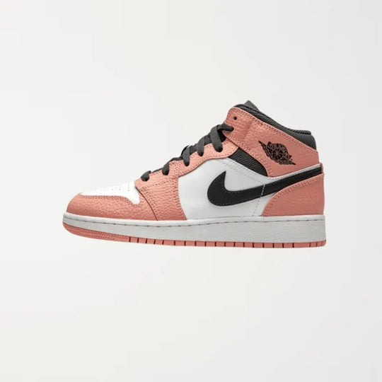 AIR JORDAN 1 MID PINK QUARTZ (GS)