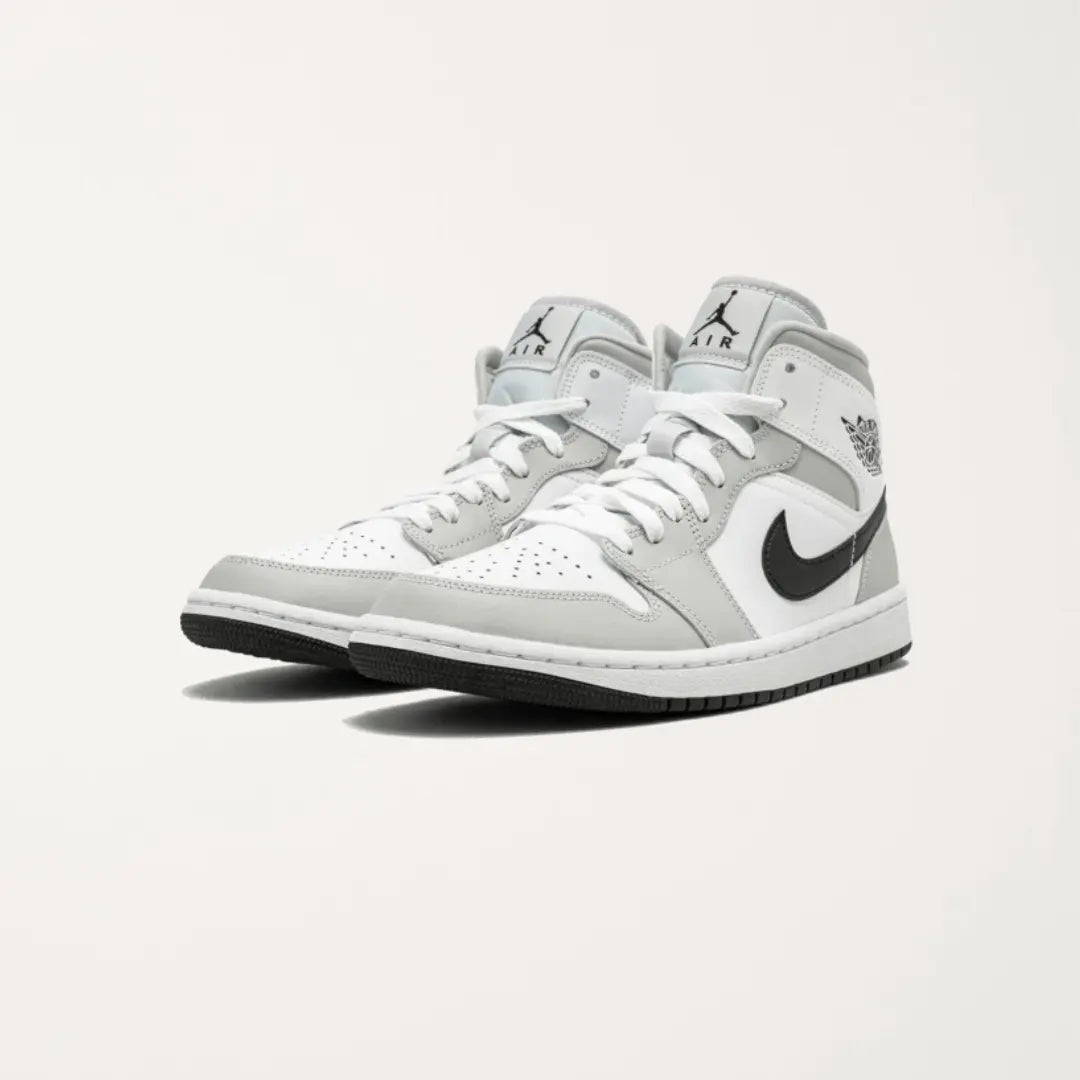 AIR JORDAN 1 MID WHITE LIGHT SMOKE GREY (W) Chemtov-shop Chemtov-shop achetez les meilleures sneakers & streetwear