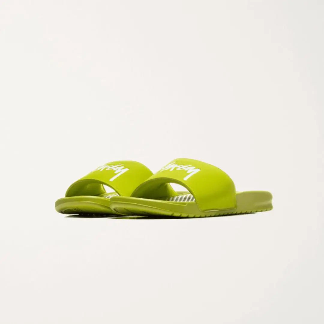 CLAQUETTE BENASSI STUSSY BRIGHT CACTUS Chemtov-shop