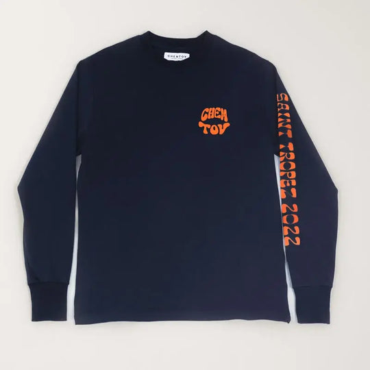 LONG SLEEVE CHEMTOV SUMMER 22 NAVY