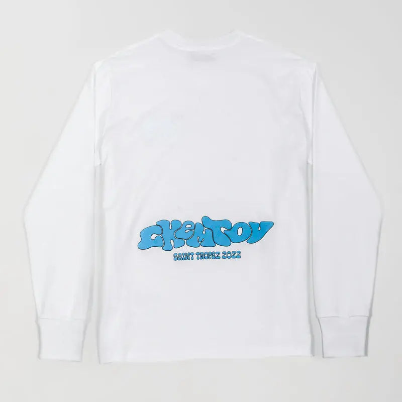 LONG SLEEVE CHEMTOV SUMMER 22 WHITE Chemtov-shop Chemtov-shop achetez les meilleures sneakers & streetwear