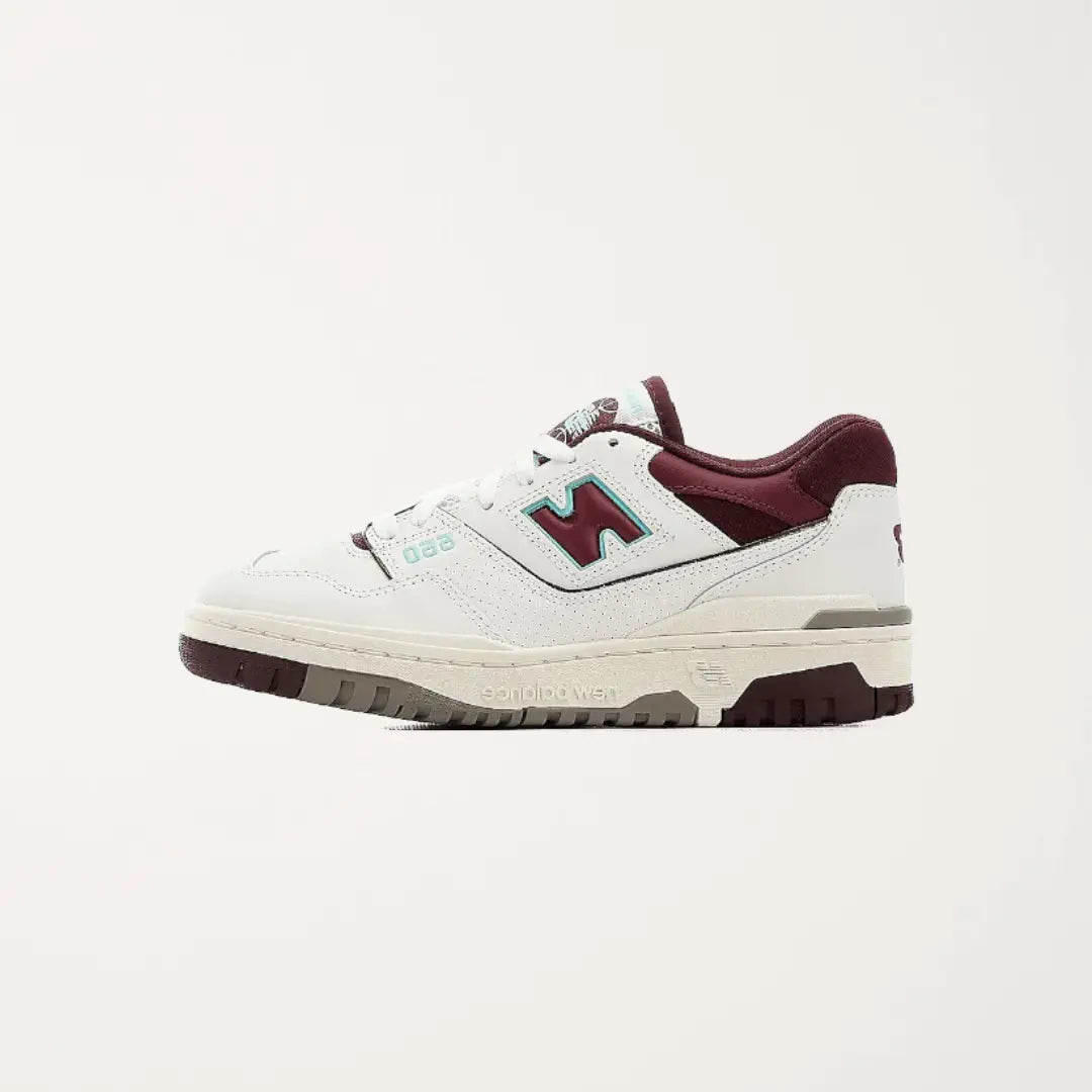 NEW BALANCE 550 BURGUNDY CYAN Chemtov-shop Chemtov-shop achetez les meilleures sneakers & streetwear