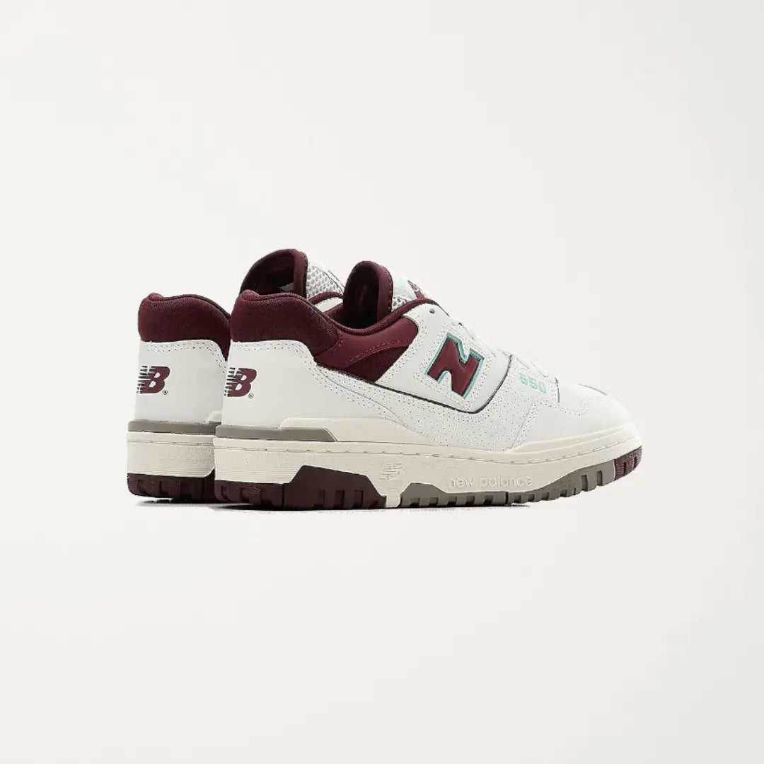 NEW BALANCE 550 BURGUNDY CYAN Chemtov-shop Chemtov-shop achetez les meilleures sneakers & streetwear