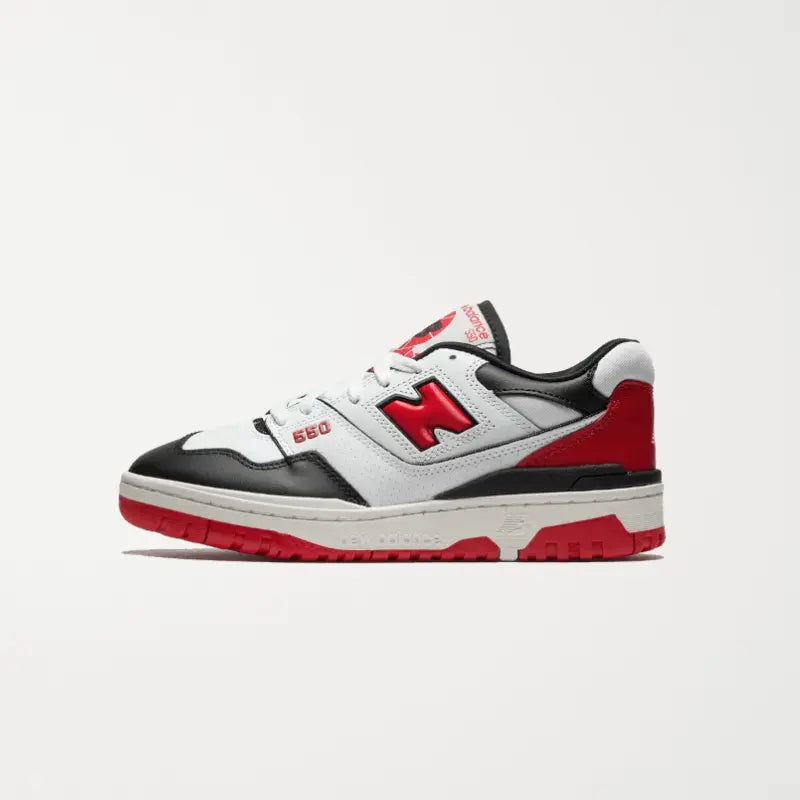 NEW BALANCE 550 WHITE RED BLACK Chemtov-shop Chemtov-shop achetez les meilleures sneakers & streetwear