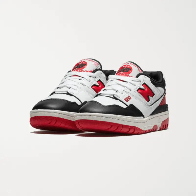 NEW BALANCE 550 WHITE RED BLACK Chemtov-shop Chemtov-shop achetez les meilleures sneakers & streetwear