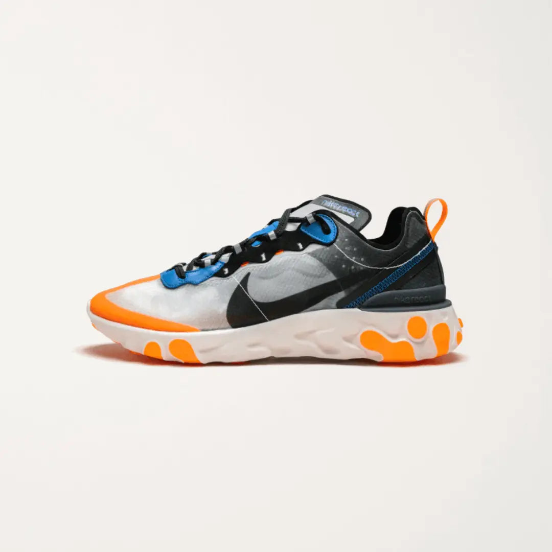 REACT ELEMENT 87 THUDER BLUE ORANGE Chemtov-shop Chemtov-shop achetez les meilleures sneakers & streetwear