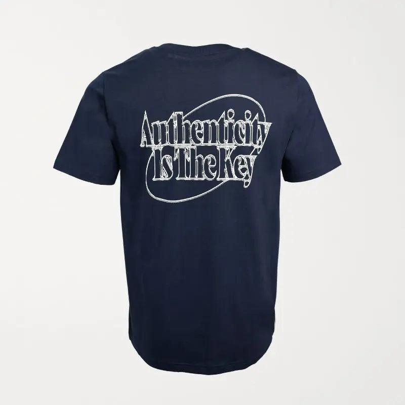 T-SHIRT AUTHENTIC KEYS NAVY Chemtov Chemtov-shop achetez les meilleures sneakers & streetwear